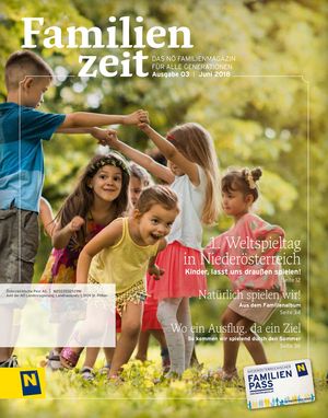 Cover des Familienzeit Magazins März 2018