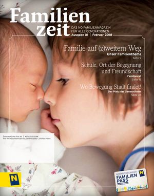 Cover des Familienzeit Magazins Januar 2018