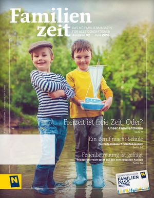 Cover des Familienzeit Magazins Februar 2016