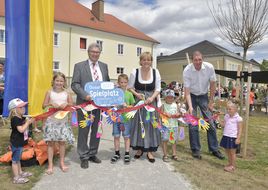 Eröffnung des familienfreundlichen Schlossparks der Stadtgemeinde Zistersdorf