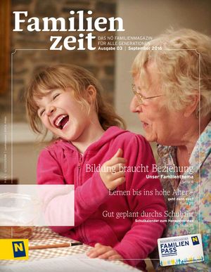 Cover des Familienzeit Magazins März 2016